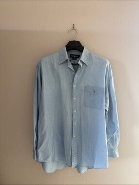 Ralph Lauren Cotton Big Shirt - men's size large